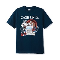Cash Only Casino Tee Navy Shirt Tee T-Shirt Short Sleeve