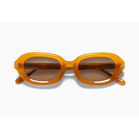 RADIO EYEWEAR THE FUZZ APRICOT BROWN Sun Glasses Sunglasses