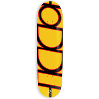 Hoddle  - Logo Yellow / Black / Red 8.25" Deck Hoddle Skateboard