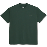 Polar Skate Co - Stroke Logo Tee Dark Teal T-Shirt Short Sleeve