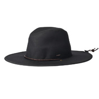 Brixton - Field X Hat Black Adjustable Wide Brim Hat S