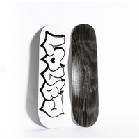 Loved Graffiti Logo White / Black Skateboard Deck Skate Board ASST SIZES