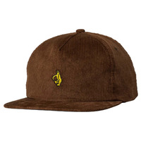 Krooked - Shmoo Brown Cord Snap Back Hat Cap OSFA