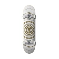 ELEMENT COMPLETE SKATEBOARD HATCHED WHITE GOLD 8.0"