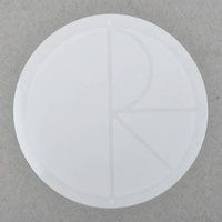 polar SKATEBOARDS STICKER 3.75'' white