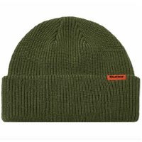 Butter Goods - Tall Wharfie Army Green Beanie OSFA Buttergoods