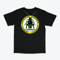 COCKROACH wheels S/S T-SHIRT OG BLACK / GREEN TEE