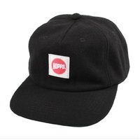 Hopps Snapback Wool Label Black