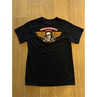 POWELL PERALTA WINGED RIPPER BLACK TEE SKATEBOARD SURF NEW AUST SELLER BONES
