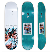 Polar - ANOTHER WORLD IS POSSIBLE WHITE 8.375" x 32.12" WB 14.375" Skateboard Deck
