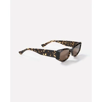 EPOKHE - Guilty Crystal Dark Tortoise Polished Brown Polarised Sunglasses