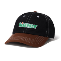 Butter Goods - Ace 6 Panel Cap Black / Brown 6 Panel Cap Buttergoods Hat