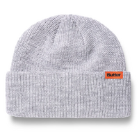 Butter Goods - Tall Wharfie Ash grey Beanie OSFA Buttergoods
