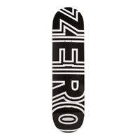 Zero - Bold 8.25" Deck Skateboard Skate Board black / white