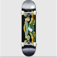 ANTI HERO COMPLETE SKATEBOARD CLASSIC EAGLE BLACK 7.3" MINI ANTIHERO ANTI-HERO