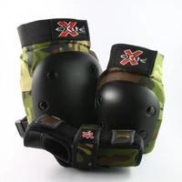 EXITE PADS ELBOW KNEE WRIST 3 PACK YOUTH CRITTERS SET camo SKATEBOARD
