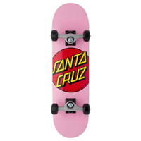 SANTA CRUZ Classic Dot Micro Sk8 7.5" X 28.25" WB 11.25" PINK Skateboard Complete