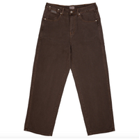 HODDLE - RANGER JEAN BROWN CONTRAST STITCH