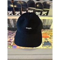 KIngpin x Crown 6 panel cap strap back Kingpin Logo Skate Supply Adjustable