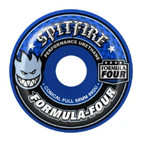 Spitfire - Formula Four Skateboard Wheels 56MM F4 99D Conical full blue