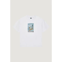 Next Door WINE N DINE TEE white T-SHIRT Skate Kingpin store