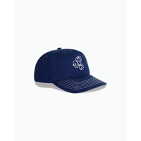 Next Door TECHNO 3 FACE CAP NAVY BLUE snapback Skate Kingpin store