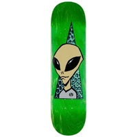Alien Workshop Visitor 8.25" green stain Skateboard Deck