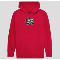 Pass Port - Glyph Hoodie Red - Pass~Port Passport Hoodie