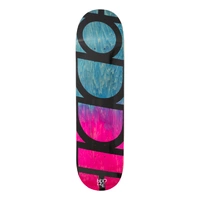 HODDLE LOGO DECK STAIN PINK BLUE 8.5