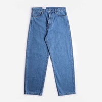 CARHARTT WIP LANDON PANT LIGHT BLUE JEANS heavy stone wash