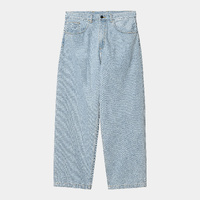 CARHARTT WIP BRANDON PANT LIGHT BLUE JEANS stone bleached