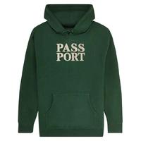 Pass~Port Official Stacked Hoodie - Forest Green passport