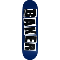 Baker Brand Logo (Made by ChopChop DSM) navy blue – 8.25 mellow concave