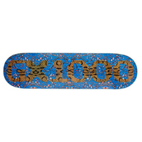 GX1000 Skateboard Deck OG SCALES BLUE 8.375"