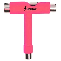 SUNDAY HARDWARE SKATE TOOL PINK NEW SKATEBOARD TOOL