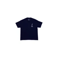 Free Jazz - Point of balance logo Tee NAVY T-SHIRT