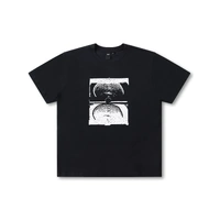 FORMER crux fragment T-shirt washed black s/s tee