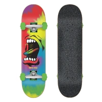 Santa Cruz Skateboard Complete Big Mouth Tie Dye 8" Full Pre-Assembled