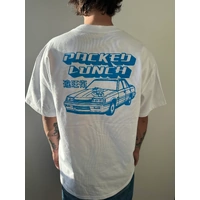 Packed Lunch - Drifter Shirt White Short Sleeve Packed Lunch Tee T-Shirt r31