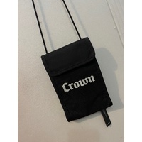 Crown Camera bag OG print Logo Black / white Adjustable Strap / zip