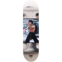 DGK Skateboard Deck Bruce Lee Like Echo Metallic Silver 8.25"