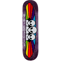 Alien Workshop Spectrum AV 8.75" x 32.25 Deck Skateboard PURPLE STAIN