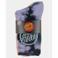 SANTA CRUZ Santa Cruz Contra Dot mono crew sock 2 pack girls 2-6 