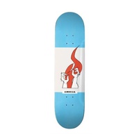 Amnesia Skateboards Deck OG Sketch Blue 8.25"