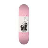 Amnesia Skateboards Deck OG Spray Pink 8.375"