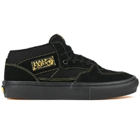 VANS HALF CAB (PRO) SKATE BLACK/ MUSTARD SKATE SHOES VN0A5FCDBLN