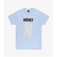 Hockey Tee Vandals Light Blue Skateboard T-Shirt