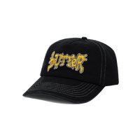 Butter goods Blotch 5 Panel Cap Black BUTTERGOODS