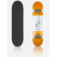 Amnesia Complete Skateboards OG Chalk Orange 8"