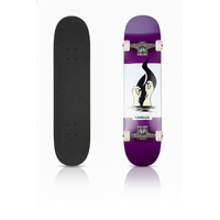 Amnesia Complete Skateboards OG Realistic Purple 8.125"